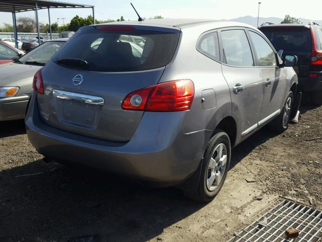 JN8AS5MT7EW607666 - 2014 NISSAN ROGUE SELE GRAY photo 4