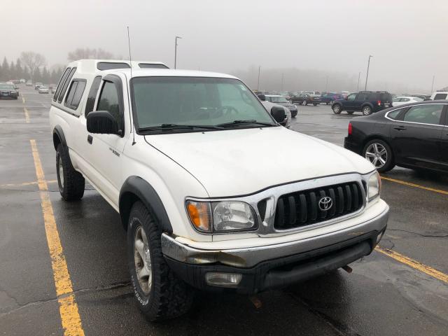 5TEWN72N74Z411155 - 2004 TOYOTA TACOMA XTR WHITE photo 1