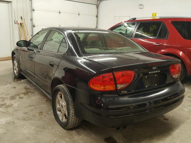1G3NF52E43C163764 - 2003 OLDSMOBILE ALERO GLS 黑色 照片 3