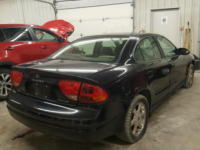 1G3NF52E43C163764 - 2003 OLDSMOBILE ALERO GLS 黑色 照片 4