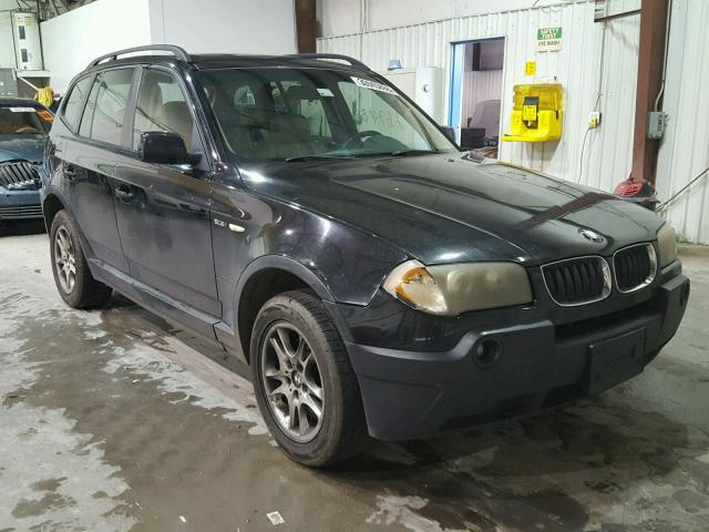 WBXPA73424WB20510 - 2004 BMW X3 2.5I BLACK photo 1