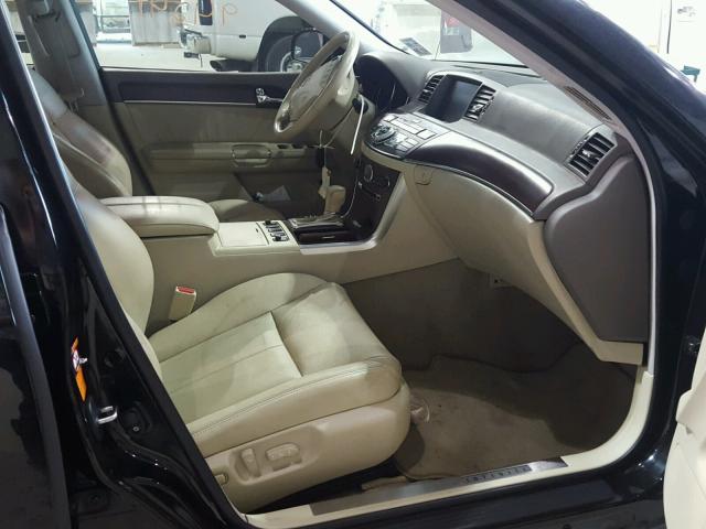 JNKBY01F19M750015 - 2009 INFINITI M45 BLACK photo 5