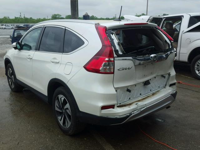 5J6RM3H99GL014529 - 2016 HONDA CR-V TOURI WHITE photo 3