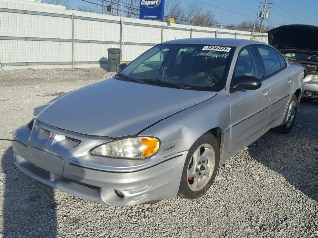 1G2NW52EX4C180445 - 2004 PONTIAC GRAND AM G SILVER photo 2