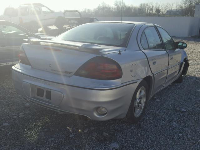 1G2NW52EX4C180445 - 2004 PONTIAC GRAND AM G SILVER photo 4