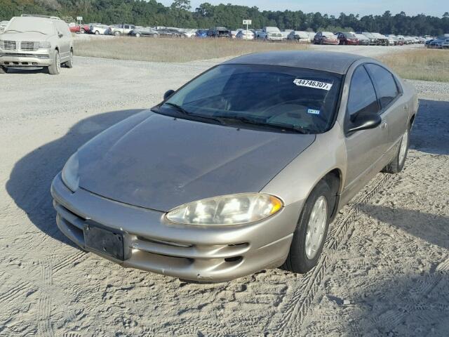 2B3HD46R02H276652 - 2002 DODGE INTREPID S GOLD photo 2