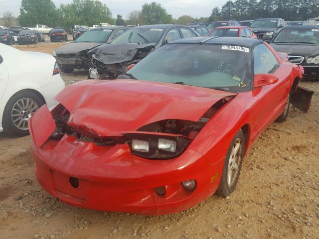 2G2FS22K3W2203894 - 1998 PONTIAC FIREBIRD RED photo 2