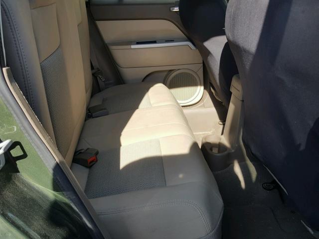 1J8FT47W38D759953 - 2008 JEEP COMPASS SP GREEN photo 6