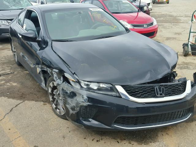 1HGCT1B37EA016989 - 2014 HONDA ACCORD LX- BLACK photo 1