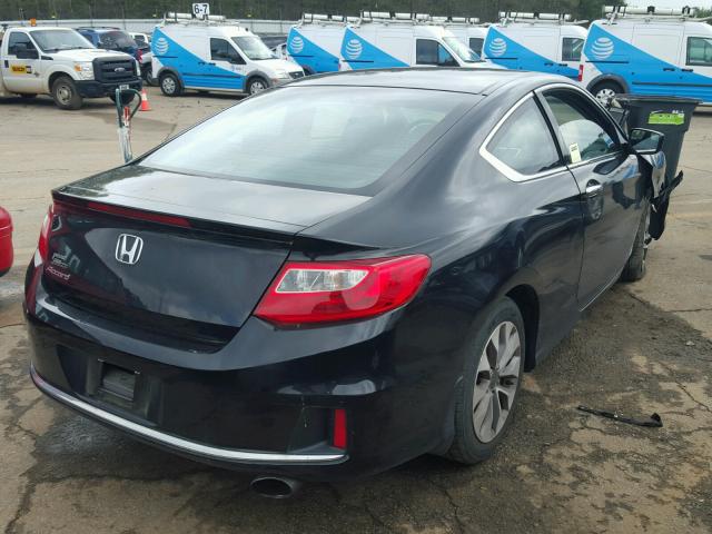 1HGCT1B37EA016989 - 2014 HONDA ACCORD LX- BLACK photo 4