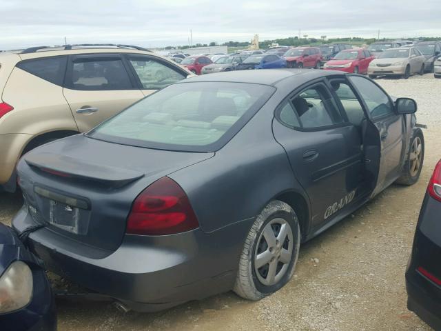 2G2WP522851220679 - 2005 PONTIAC GRAND PRIX Сірий фото 4