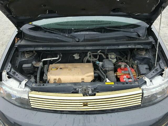 JTLKT334350201788 - 2005 TOYOTA SCION XB შავი ფოტო 7