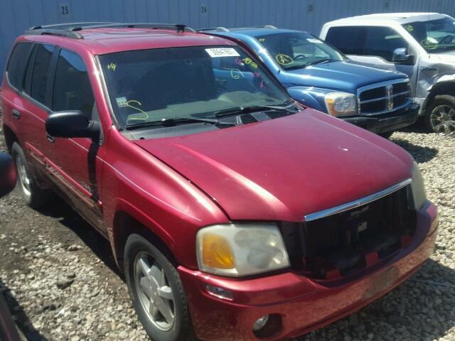 1GKDT13SX22386479 - 2002 GMC ENVOY MAROON photo 1