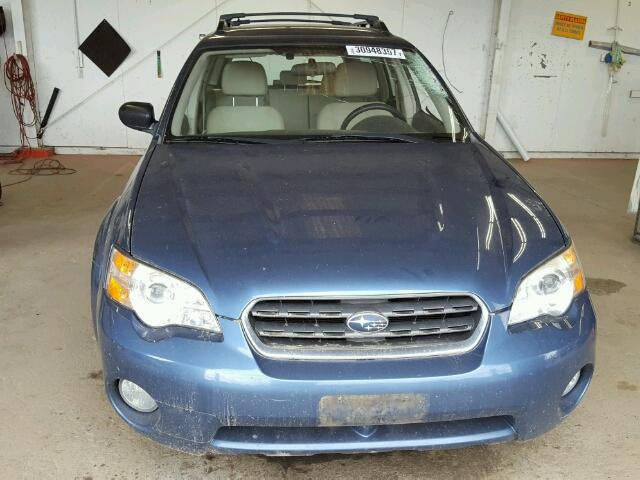 4S4BP61CX77323663 - 2007 SUBARU LEGACY OUT BLUE photo 10