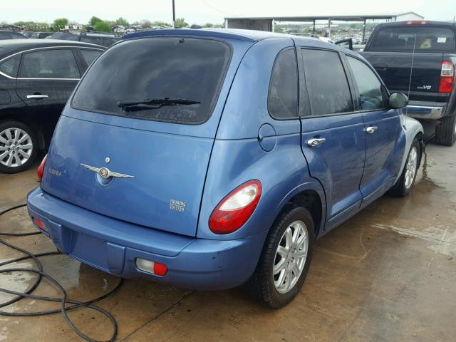 3A4FY58B67T540255 - 2007 CHRYSLER PT CRUISER BLUE photo 4