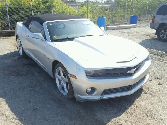 2G1FK3DJ1D9148932 - 2013 CHEVROLET CAMARO 2SS SILVER photo 1