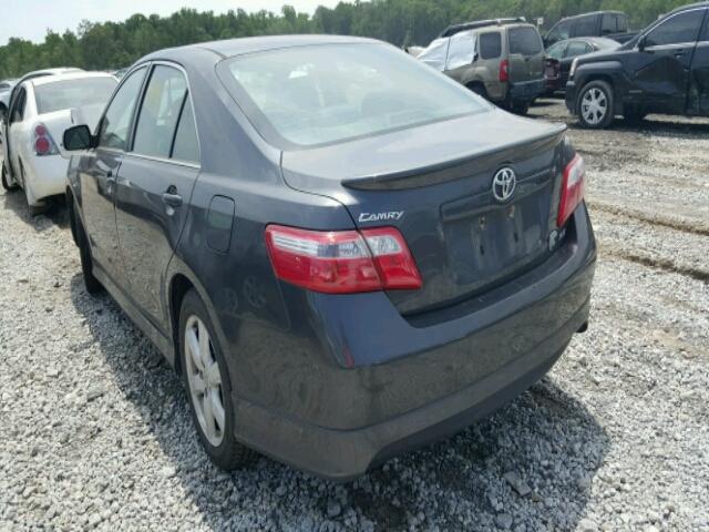 4T1BE46K39U917347 - 2009 TOYOTA CAMRY/SE/L BLUE photo 3