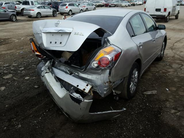 1N4AL2AP4BC103318 - 2011 NISSAN ALTIMA BAS SILVER photo 4