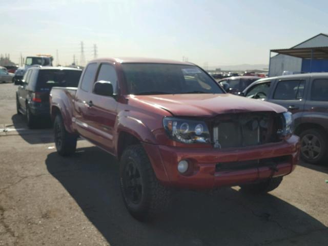 5TETU62N35Z123960 - 2005 TOYOTA TACOMA PRE RED photo 1