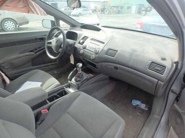 2HGFA15367H043457 - 2007 HONDA CIVIC DX SILVER photo 6