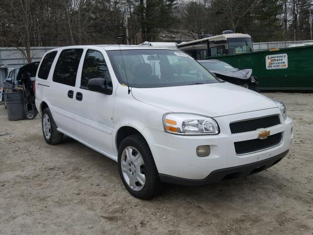 1GNDV23W17D216528 - 2007 CHEVROLET UPLANDER L WHITE photo 1