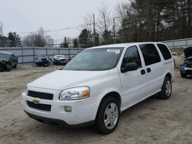 1GNDV23W17D216528 - 2007 CHEVROLET UPLANDER L 白色 照片 2