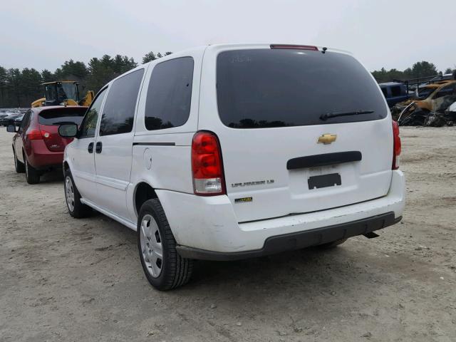 1GNDV23W17D216528 - 2007 CHEVROLET UPLANDER L 白色 照片 3