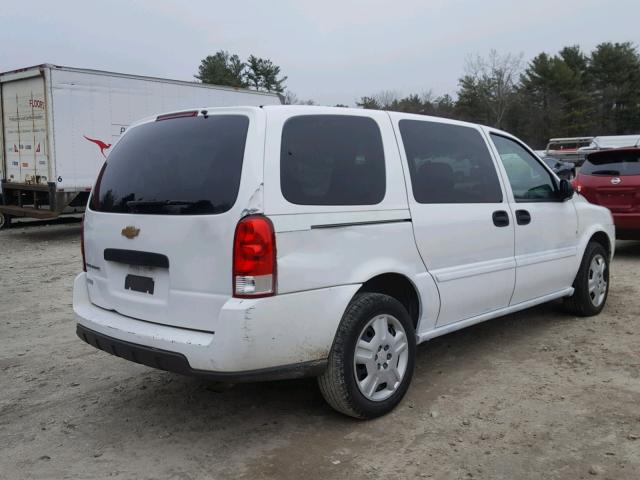 1GNDV23W17D216528 - 2007 CHEVROLET UPLANDER L WHITE photo 4