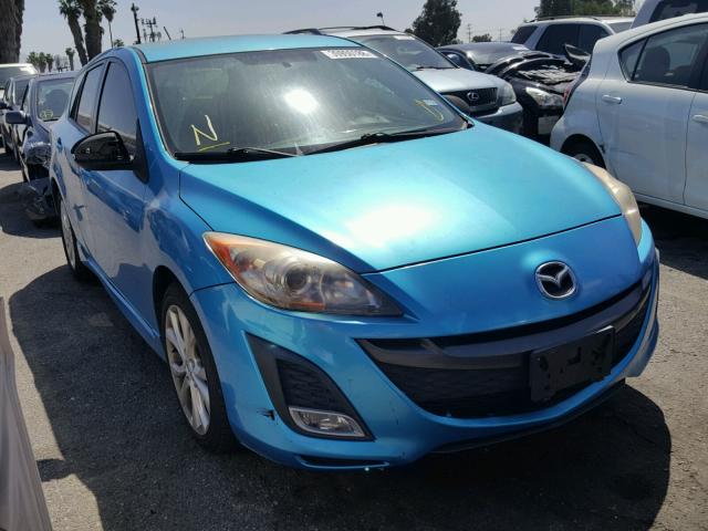 JM1BL1H53A1213459 - 2010 MAZDA 3 S BLUE photo 1