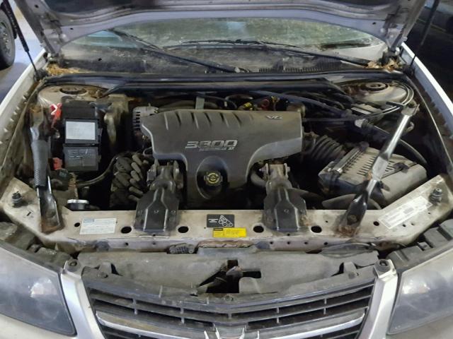 2G1WH55K219322908 - 2001 CHEVROLET IMPALA LS GRAY photo 7