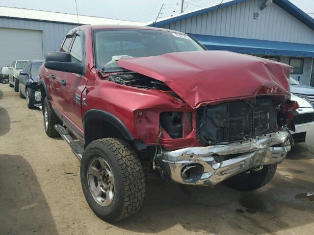3D7KS28A57G840850 - 2007 DODGE RAM 2500 S RED photo 1