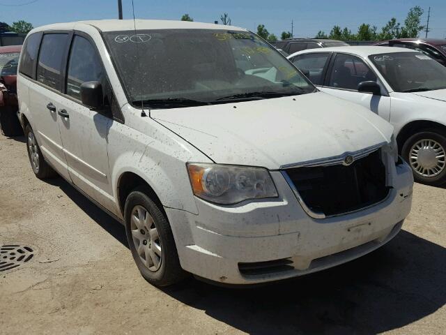 2A8HR44H88R605040 - 2008 CHRYSLER TOWN & COU WHITE photo 1