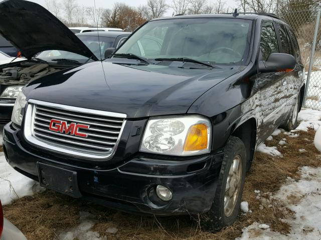 1GKDT13S862113532 - 2006 GMC ENVOY BLACK photo 2