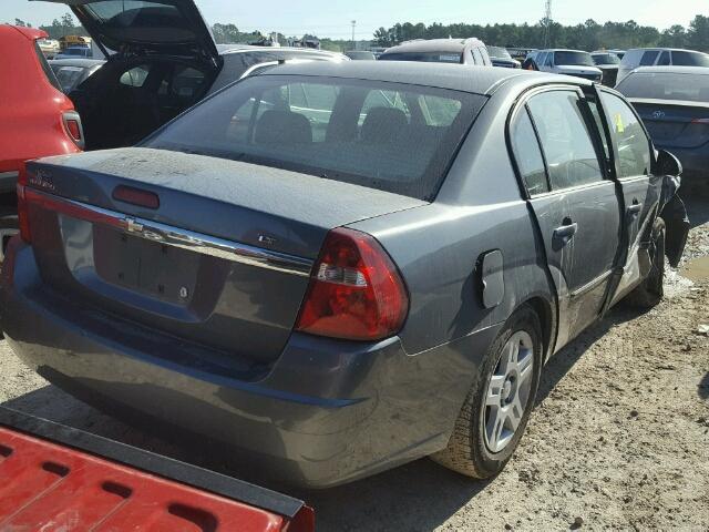 1G1ZT51F86F215364 - 2006 CHEVROLET MALIBU LT GRAY photo 4