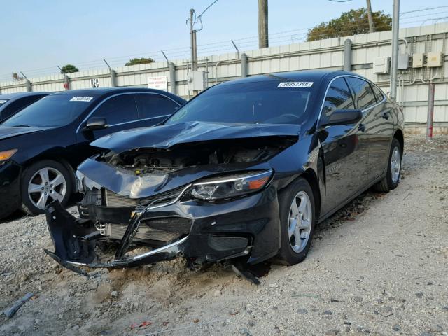 1G1ZB5ST1GF187495 - 2016 CHEVROLET MALIBU LS 黑色 照片 2