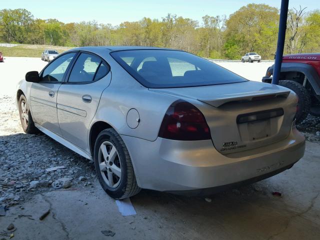 2G2WP542751307907 - 2005 PONTIAC GRAND PRIX ვერცხლისფერი ფოტო 3