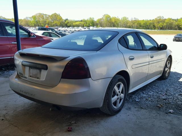 2G2WP542751307907 - 2005 PONTIAC GRAND PRIX ვერცხლისფერი ფოტო 4