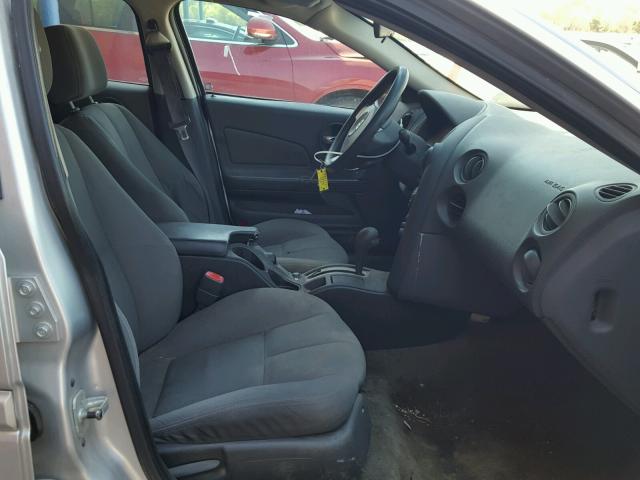 2G2WP542751307907 - 2005 PONTIAC GRAND PRIX ვერცხლისფერი ფოტო 5