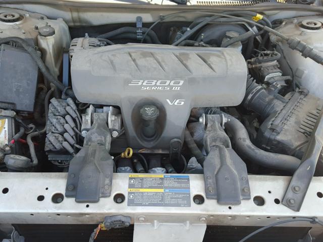 2G2WP542751307907 - 2005 PONTIAC GRAND PRIX ვერცხლისფერი ფოტო 7