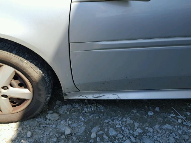 2G2WP542751307907 - 2005 PONTIAC GRAND PRIX ვერცხლისფერი ფოტო 9