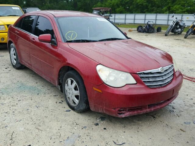 1C3LC46K87N557213 - 2007 CHRYSLER SEBRING BURGUNDY photo 1