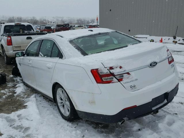 1FAHP2H85DG235856 - 2013 FORD TAURUS SEL WHITE photo 3