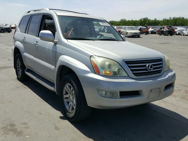 JTJBT20X930002081 - 2003 LEXUS GX 470 SILVER photo 1