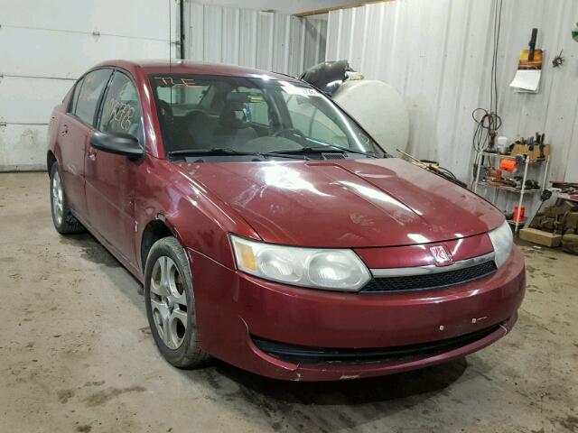 1G8AL52FX4Z146685 - 2004 SATURN ION LEVEL MAROON photo 1