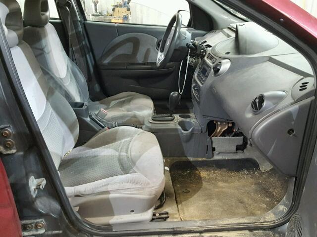 1G8AL52FX4Z146685 - 2004 SATURN ION LEVEL MAROON photo 5