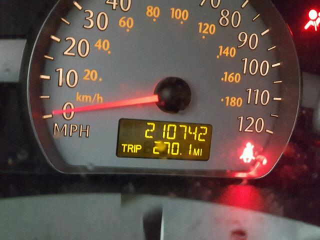 1G8AL52FX4Z146685 - 2004 SATURN ION LEVEL MAROON photo 8