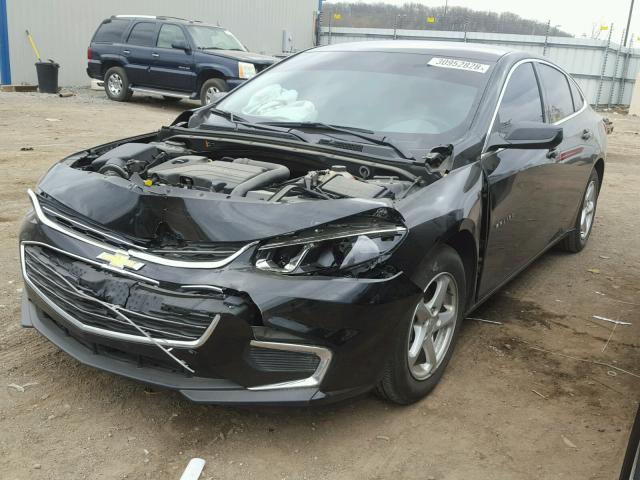 1G1ZB5ST2GF298489 - 2016 CHEVROLET MALIBU LS 黑色 照片 2