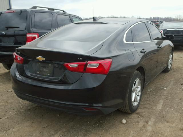1G1ZB5ST2GF298489 - 2016 CHEVROLET MALIBU LS 黑色 照片 4