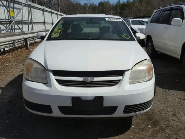 1G1AL15F477150640 - 2007 CHEVROLET COBALT LT WHITE photo 9