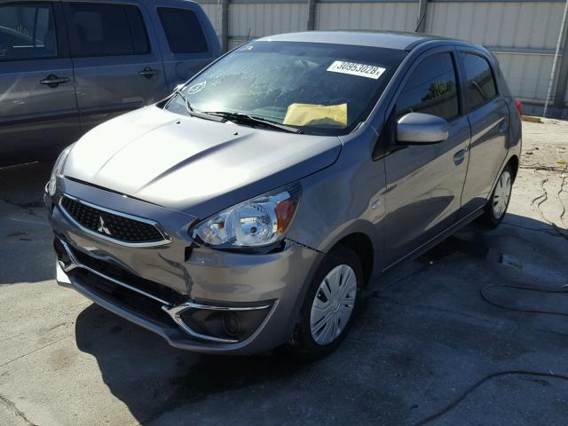 ML32A3HJ7HH016295 - 2017 MITSUBISHI MIRAGE ES GRAY photo 2